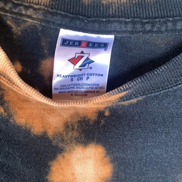 Custom Bleach Dye-Steve Miller Band. Size Small. - Picture 4 of 5